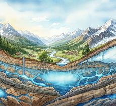 Il valore dell’acqua che non vediamo tra falde, ghiacciai e riserve invisibili