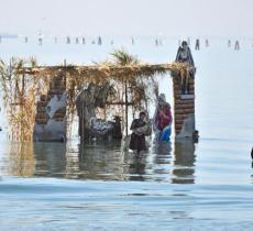 Il presepe galleggiante di Burano, la natività nella laguna di Venezia