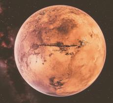 L’acqua su Marte portata da nubi di ghiaccio