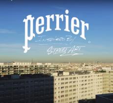 La street art celebra la mitica Perrier