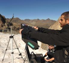 Aerospace technology comes down to earth to study Italy’s melting glaciers