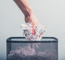 I cestini-desk che aumentano il riciclo in ufficio del 20% 