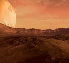 Ghiaccio secco all'origine dell'acqua su Marte