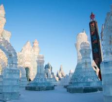 Le sculture di ghiaccio, attrazione turistica della città cinese di Harbin - In a Bottle