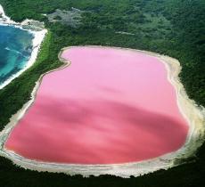Lake Hillere, il fiabesco lago rosa australiano alt_tag