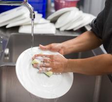 3 consigli (+1) su come risparmiare acqua mentre si lavano i piatti - In a Bottle