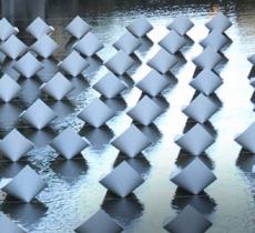 “Arte sull’acqua”, a Mantova le installazioni sul Rio rendono omaggio al fiume Po