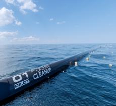 Ocean CleanUp, la barriera artificiale per pulire l'Oceano Pacifico 