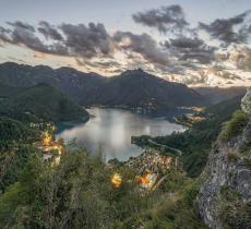 Riscaldamento globale e temperature troppo alte, il Lago di Levico non si ghiaccia più - In a Bottle