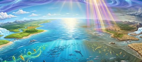 Il cielo che protegge l’acqua perché la difesa dell’ozono salva mari e fiumi