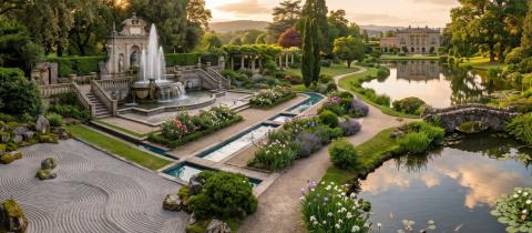 L’acqua nei giardini del mondo quando il paesaggio diventa arte