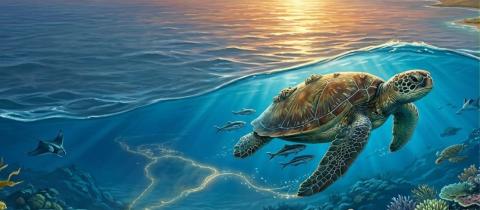 La lunga rotta delle tartarughe marine