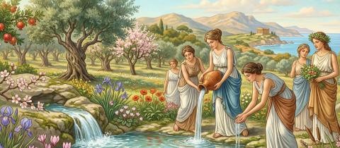 Miti di Primavera la simbologia dell'acqua nei riti di rinascita del Mediterraneo