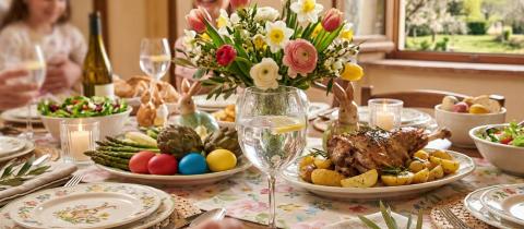 Pasqua a tavola: perché l’acqua è la migliore alleata contro le abbuffate