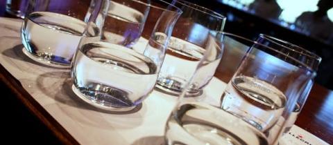 The water menu is all the rage in Los Angeles