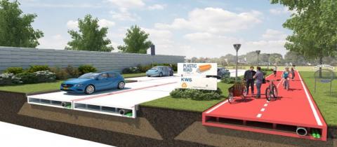 Plastic Road: the attempt to Substitute Tarmac with Recycled Plastic