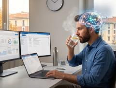 “Brain Hydration” come l’acqua batte il brain fog da rientro