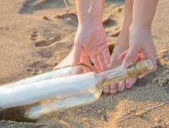 I messaggi in bottiglia raccontano la vita  