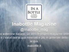 Il valore dell'acqua minerale in 140 caratteri