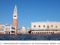 A Venezia dal 15 al 16 Agosto la 24esima edizione dell'International Conference on Environment, Water and Wetlands.