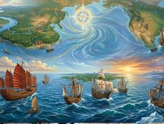 Le grandi esplorazioni seguivano l'acqua