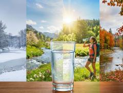 Perché il nostro bisogno d’acqua cambia con le stagioni