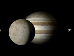 Rilevato vapore acqueo su Europa, uno dei satelliti di Giove