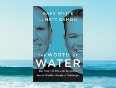 Matt Damon scrive un libro sull'accesso all'acqua pulita 