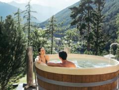 QC Terme Bagni di Bormio, un percorso sensoriale con vista sulle Alpi