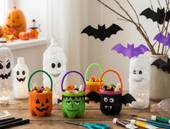 Riciclo da brividi come trasformare le bottiglie di plastica in decorazioni per Halloween