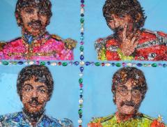 Lady Be, l’artista che crea ritratti con la plastica riciclata – In a Bottle