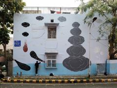“Climate 05” il murales a New Dehli contro i cambiamenti climatici - In a Bottle