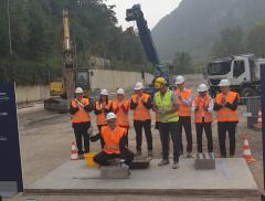 Groundbreaking ceremony for  the Sanpellegrino “Factory of the future” - In a Bottle