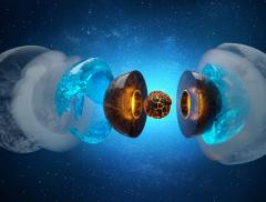 Ghiaccio nero e caldo, la forma d'acqua più comune in natura - In a Bottle
