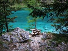 Grüner See: il parco che si trasforma in un lago
