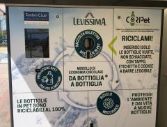 Levissima Regeneration: inaugurato nuovo eco-compattatore Coripet presso il Fantini Club di Cervia  