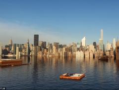 New York sommersa d'acqua: la mostra provocazione di due film maker 