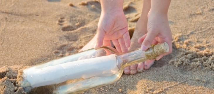I messaggi in bottiglia raccontano la vita  