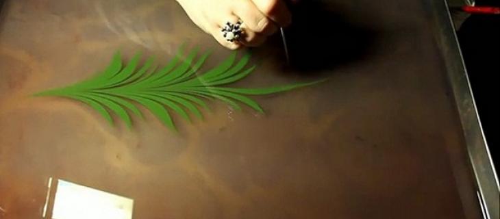 Ebru, l'antica arte della pittura sull'acqua