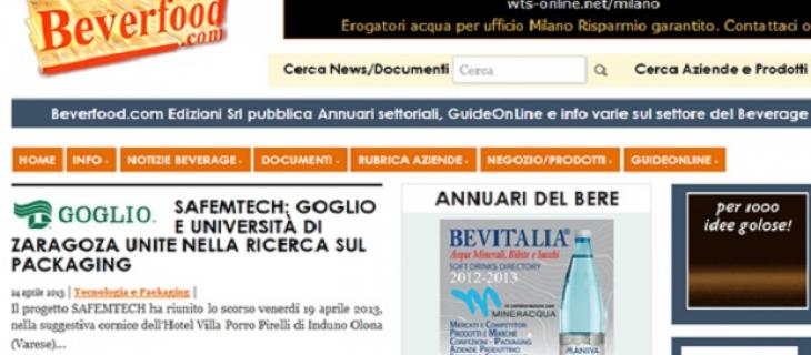 Pasquale Muraca, presidente della Beverfood.com Edizioni, spiega dimensione e valore dell'industria delle bevande e delle acque minerali