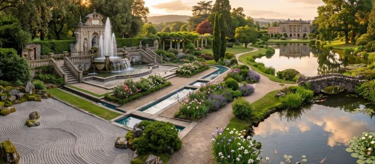 L’acqua nei giardini del mondo quando il paesaggio diventa arte
