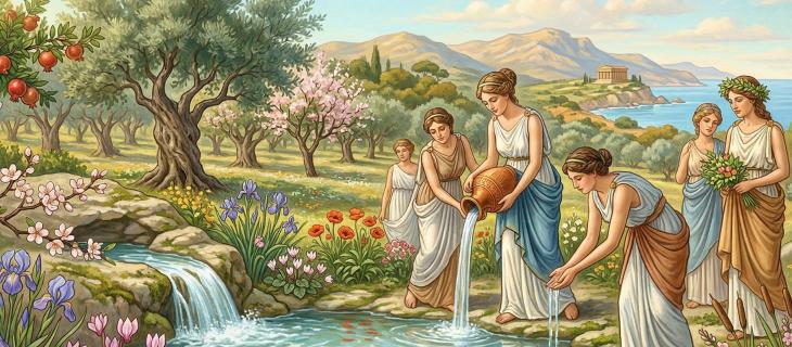 Miti di Primavera la simbologia dell'acqua nei riti di rinascita del Mediterraneo