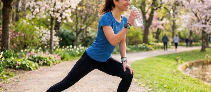 Primavera in movimento: il risveglio muscolare passa per l’idratazione
