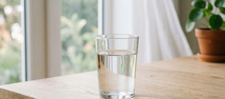 Il soft reset comincia da un bicchiere d’acqua