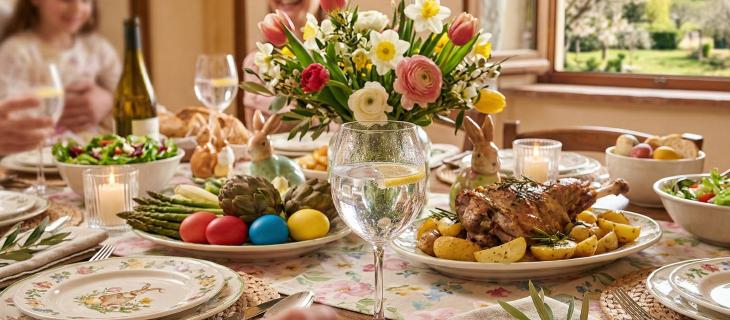 Pasqua a tavola: perché l’acqua è la migliore alleata contro le abbuffate