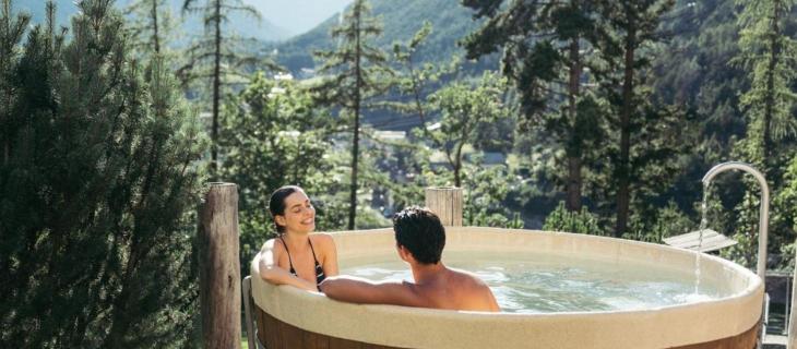 QC Terme Bagni di Bormio, un percorso sensoriale con vista sulle Alpi