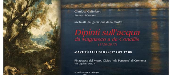 A Cremona in mostra i "Dipinti sull'acqua" A Cremona in mostra i "Dipinti sull'acqua"
