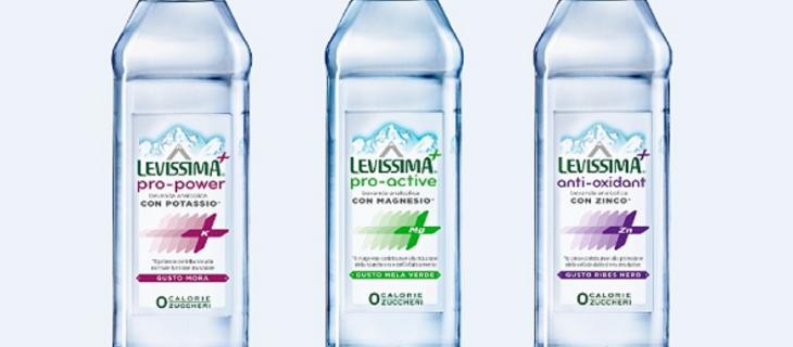 Arriva Levissima +: l’acqua con più sali minerali 