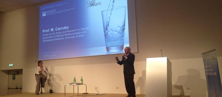 Michele Carruba spiega il rapporto tra idratazione e obesità Michele Carruba spiega il rapporto tra idratazione e obesità