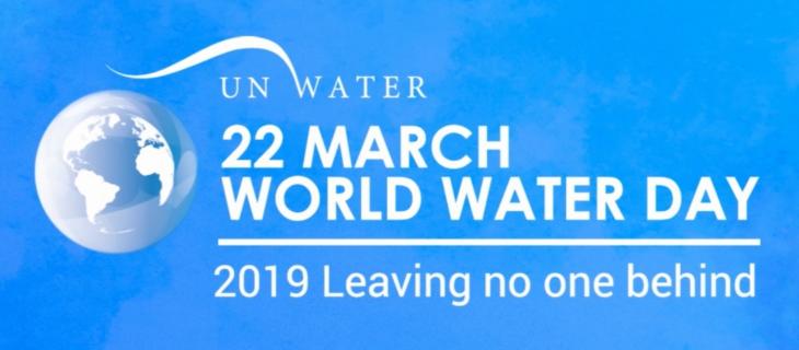 World Water Day 2019 per riflettere sull’importanza dell’acqua – In a Bottle World Water Day 2019 per riflettere sull’importanza dell’acqua – In a Bottle
